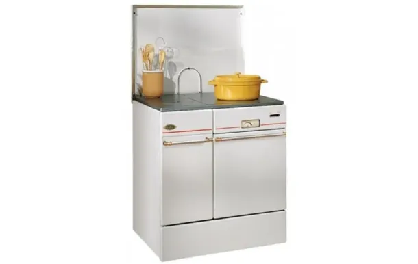 GODIN Cuisinière à bois sa 240162BLANCPOLI